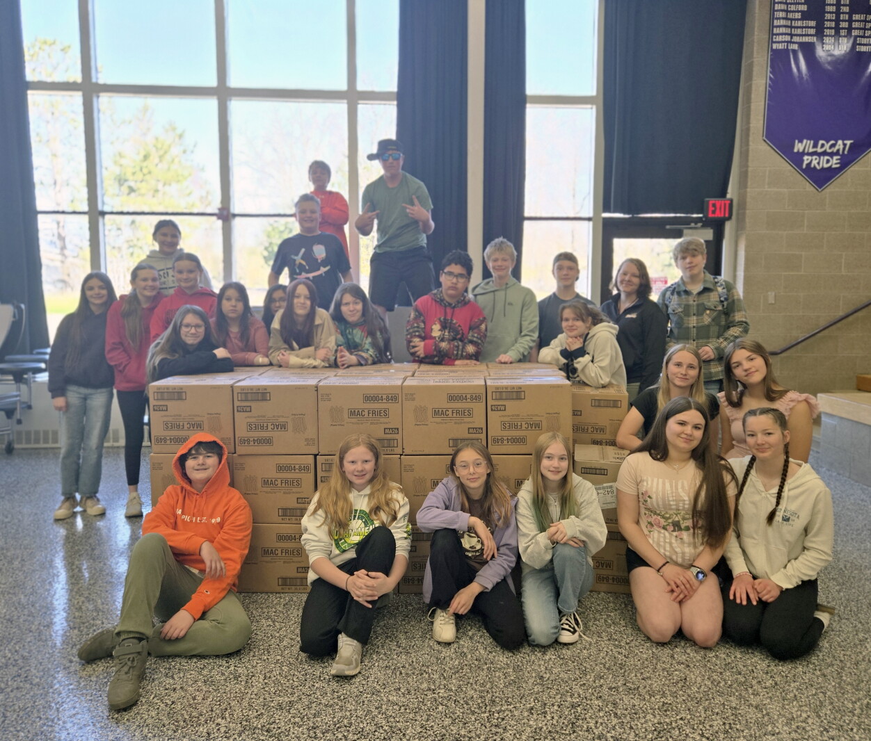 YESS and Laporte School team up to tackle food insecurity
