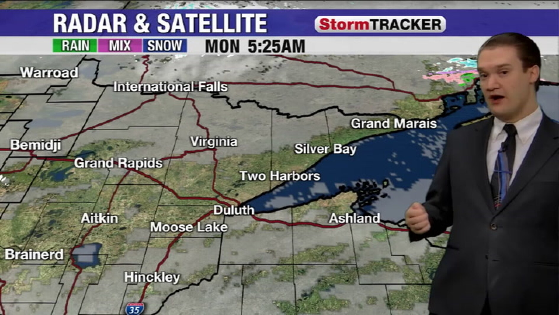 Showers slid out overnight, and tracking one more mild day - Duluth ...