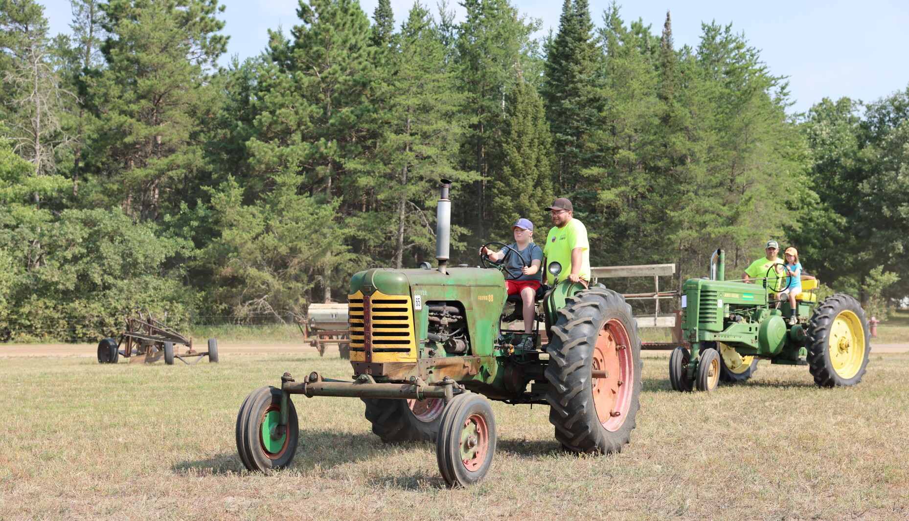 Tractor enthusiasts gather at Field Days