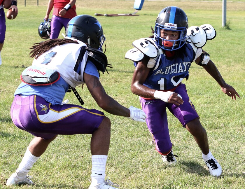 MN west Football practice 2