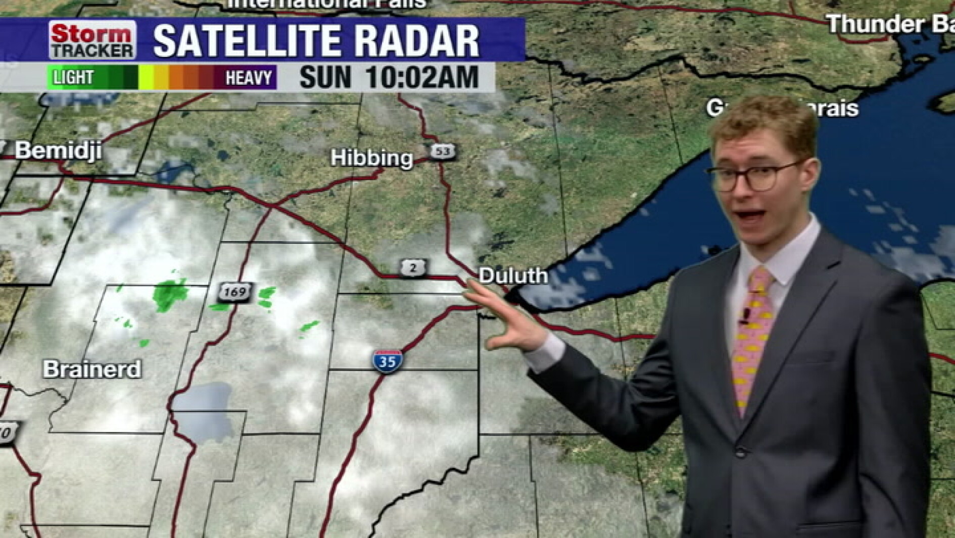 Becoming increasingly cloudy this afternoon