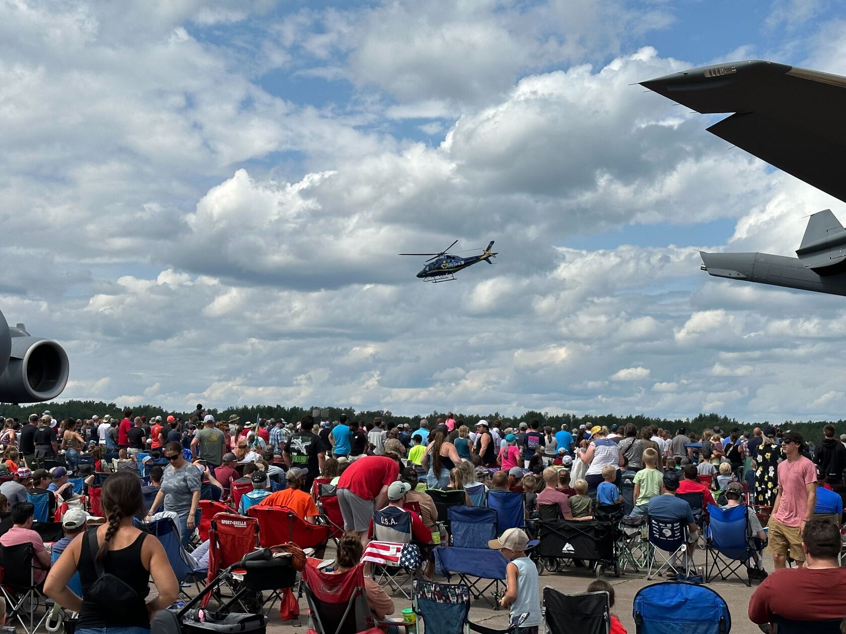 Navy parachutist considered stable after Duluth Airshow injury Duluth