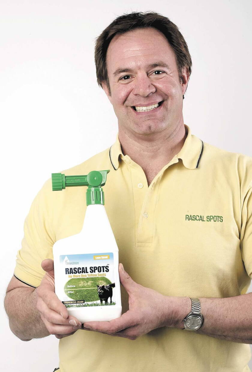 Dog Spot Rascal Wyndmere man's dog inspires new lawn product - InForum | Fargo ...