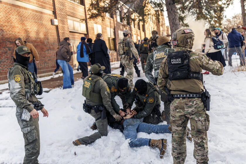 Ice Profiling Worker Duluth Public Schools leading lawsuit to keep ICE out of schools ...