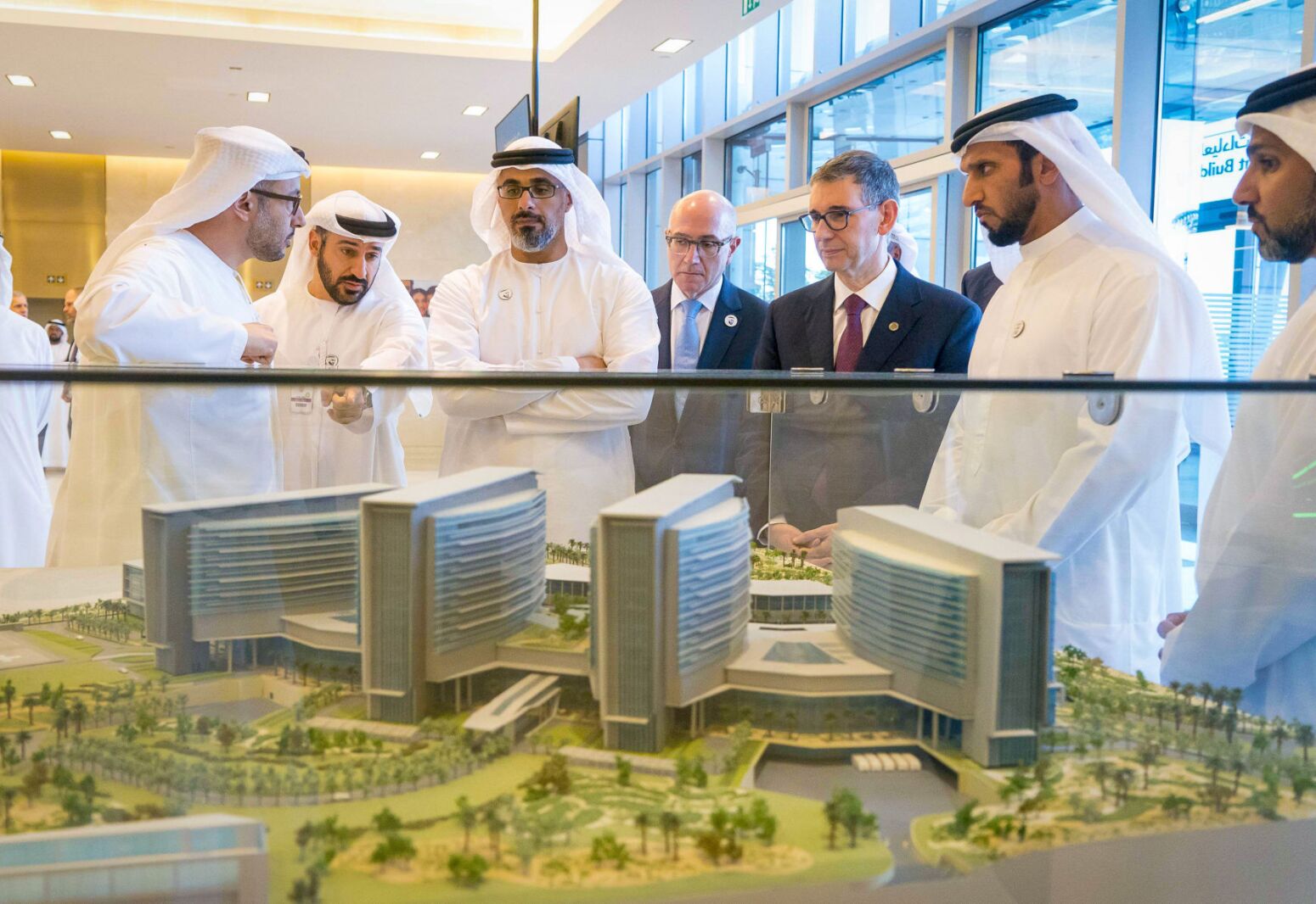 150 million buyout of Mayo Clinic's ownership of Abu Dhabi health
