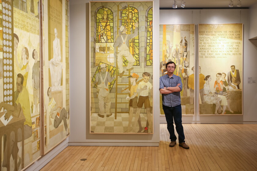 Mark Rourke Artist The Rourke restored a monumental mural by the influential Concordia ...