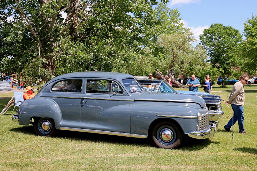 People attend Arts in the Park on Sunday, June 26, 2022, at Gregory Park in Brainerd.