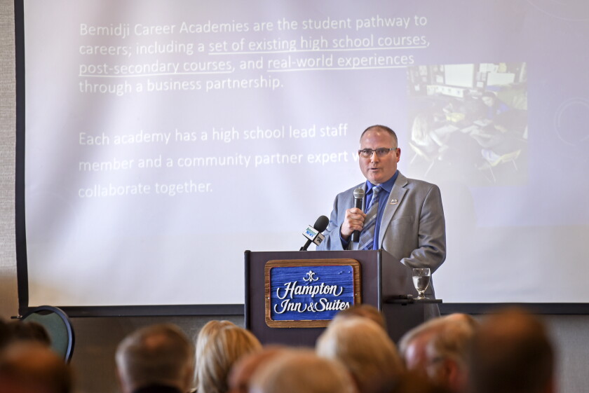 Marc Bloomquist Community leaders recognized during 17th annual Bemidji Chamber Awards ...