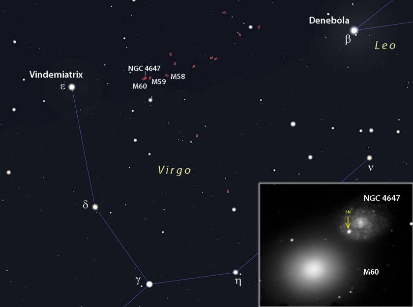 Supernova in NGC 4647