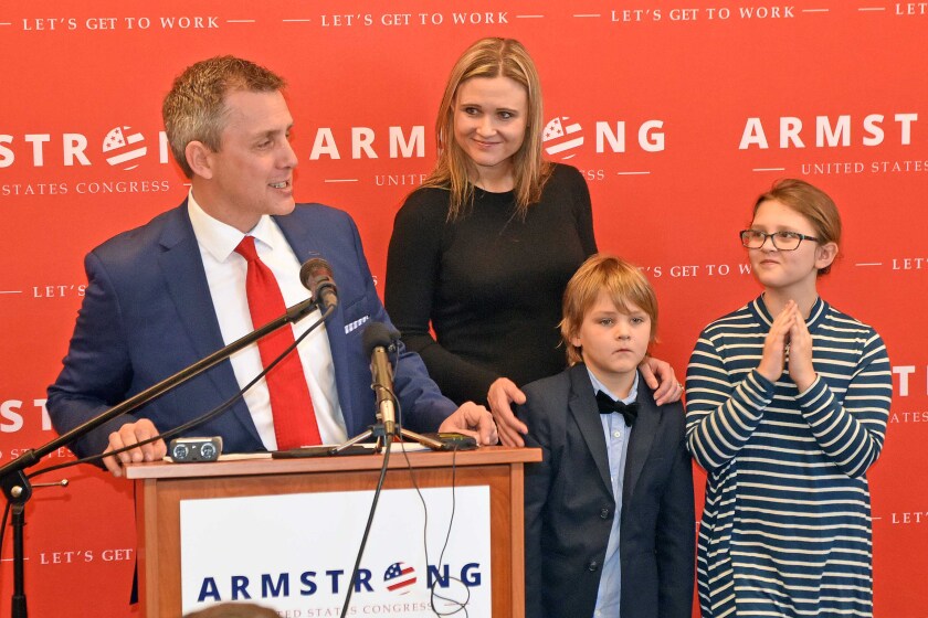 Armstrong has one big advantage in short race to be ND governor