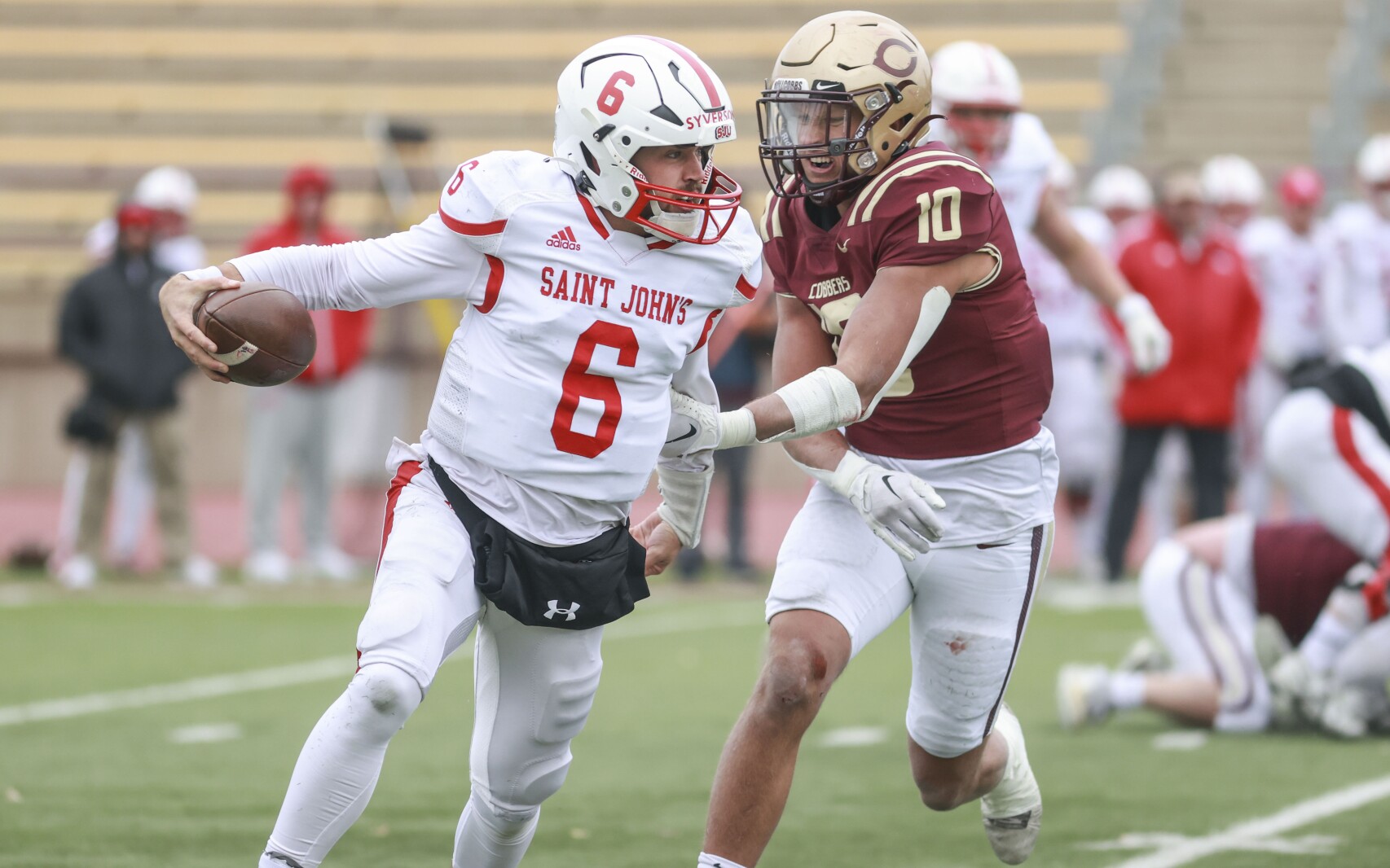 St. John's QB Aaron Syverson named a Gagliardi Trophy semifinalist - St ...