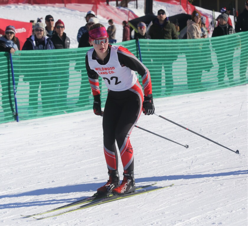Local teams compete at the Section 7A Nordic ski meet at Giants Ridge in Biwabik.