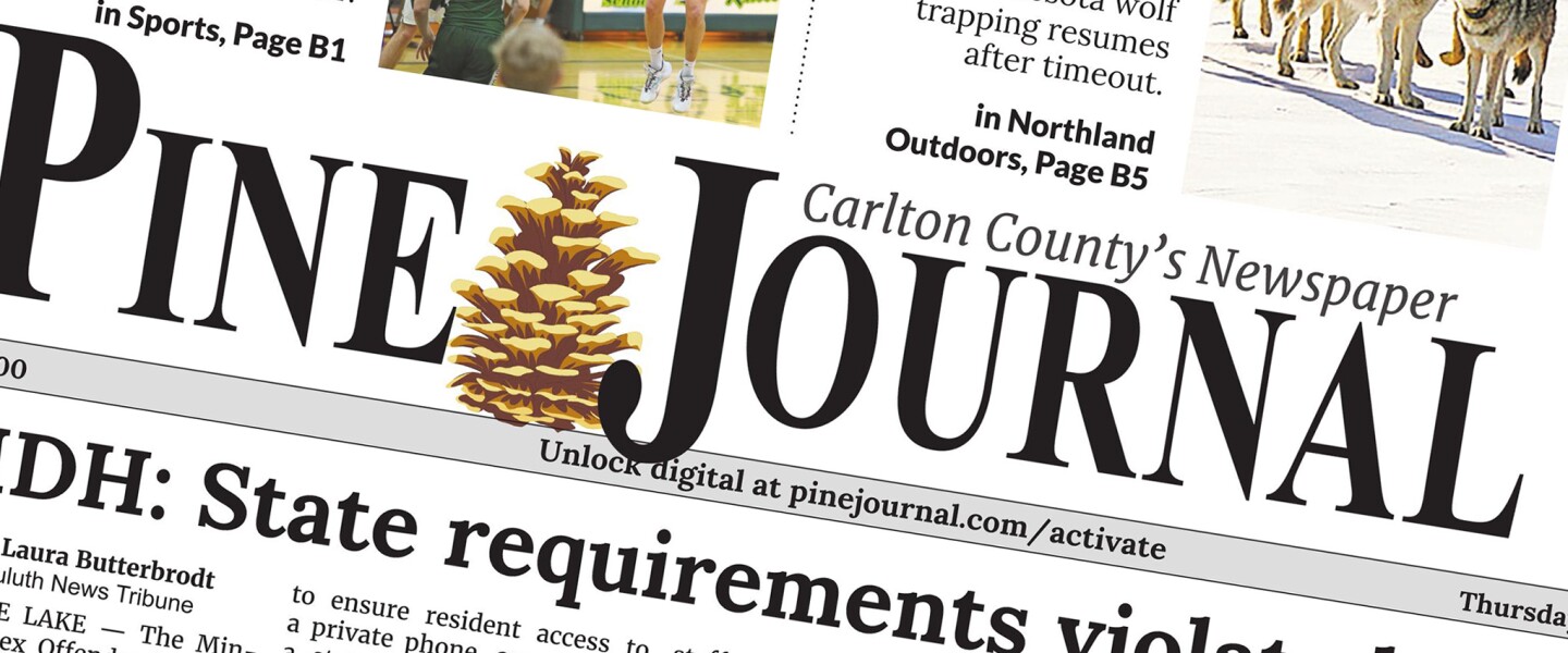 Cloquet Pine Journal masthead