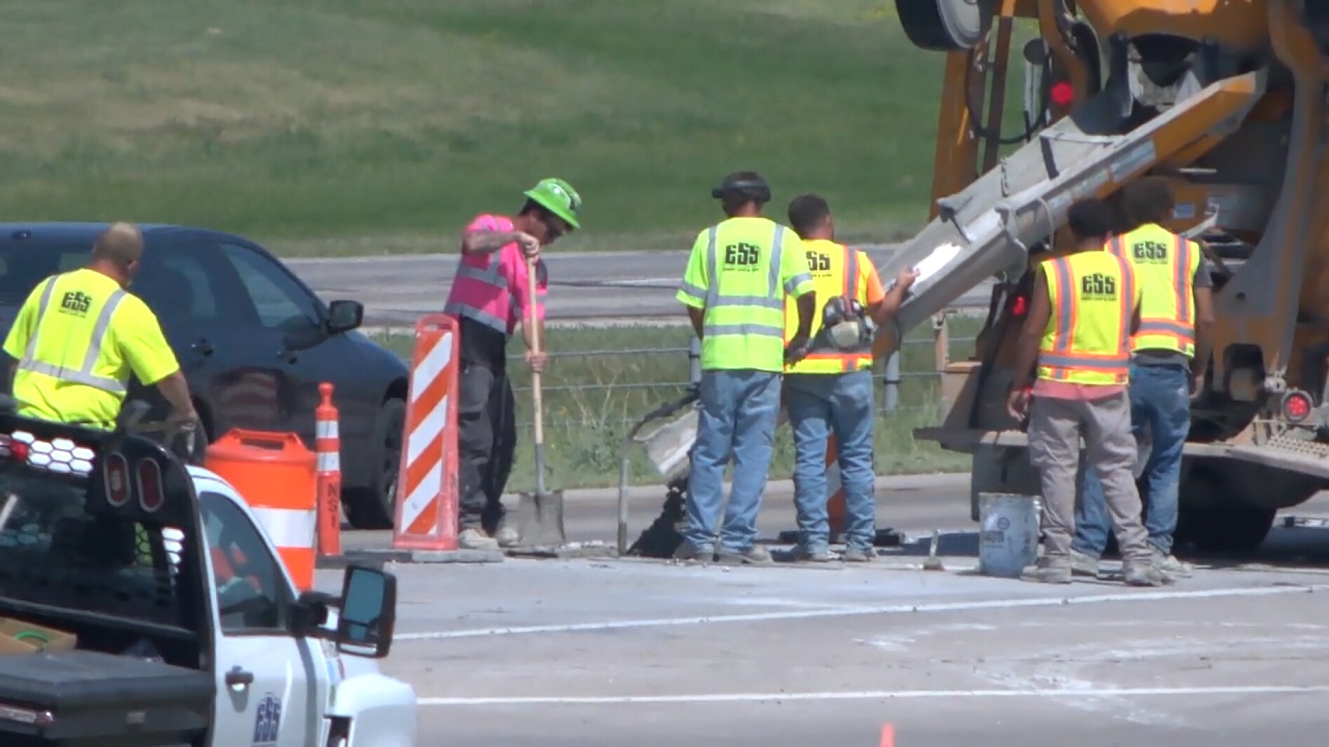 Construction zones create congestion on Fargo interstates