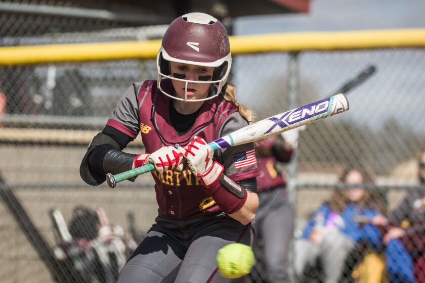 Lourdes, Stewartville softball