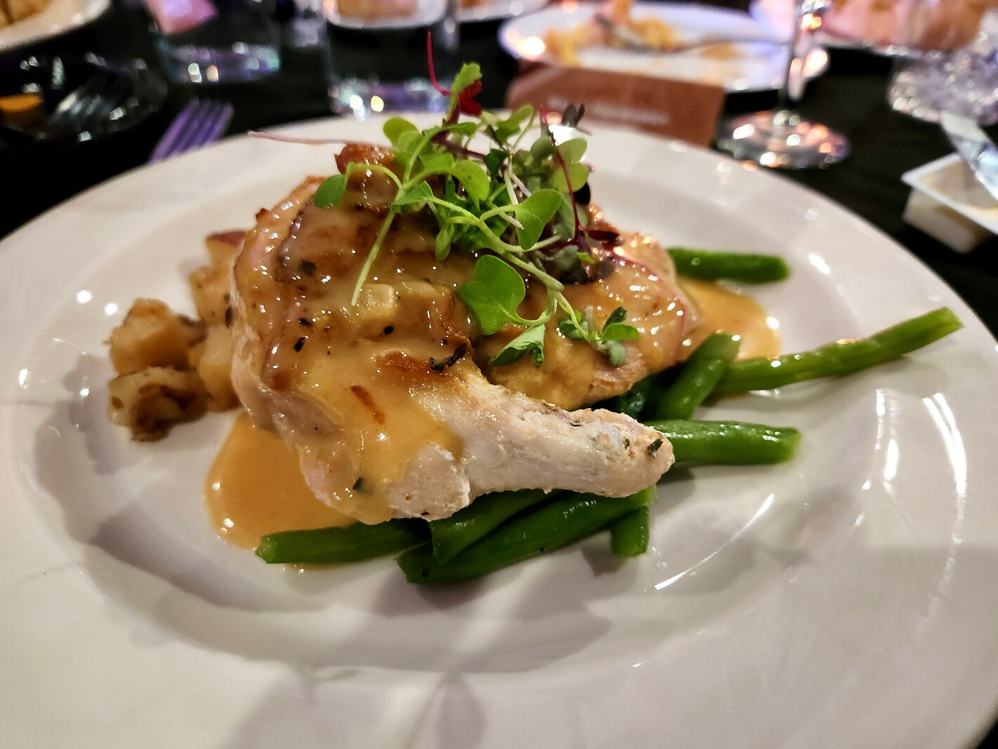 People gather for the ninth-annual Brainerd Lakes Chamber of Commerce Celebration of Excellence award dinner Nov. 17, 2022, at Cragun's Resort on Gull Lake near Brainerd.