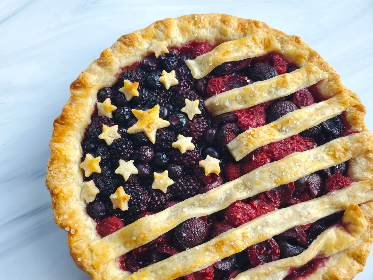 This delicious flag pie is as American as you can get - InForum | Fargo ...