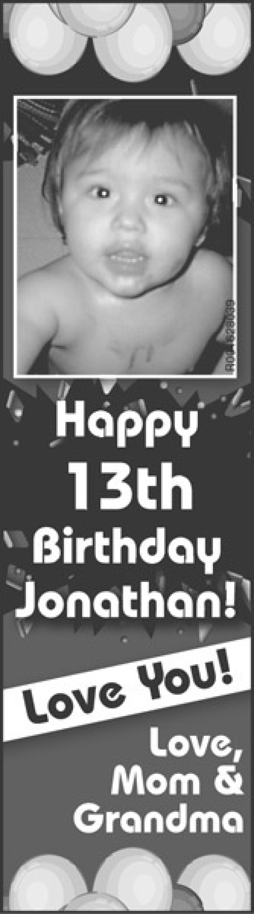 Happy Birthday Jonathan - The Bemidji Pioneer is your #1 source for