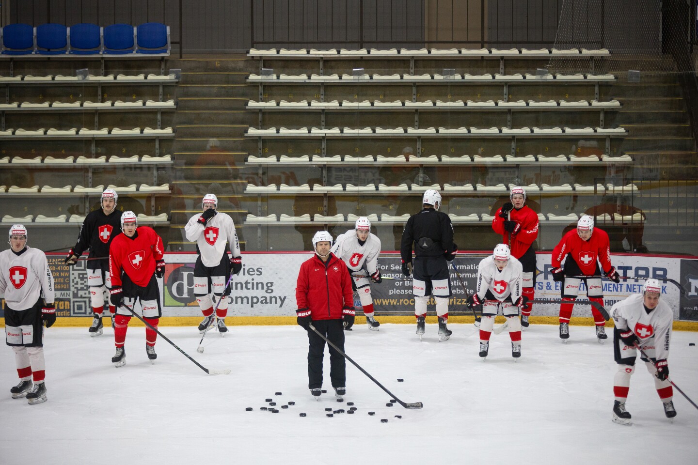 Switzerland Hockey Practice