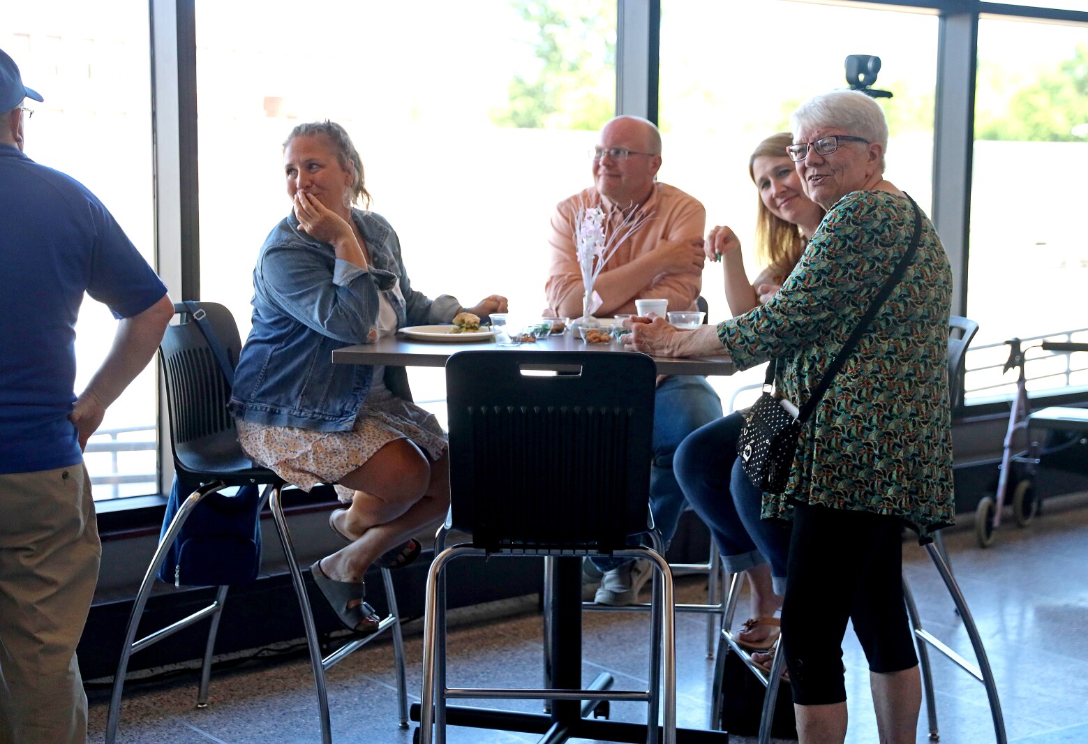 Laine Larson's retirement party at the Gichi-ziibi Center for the Arts.