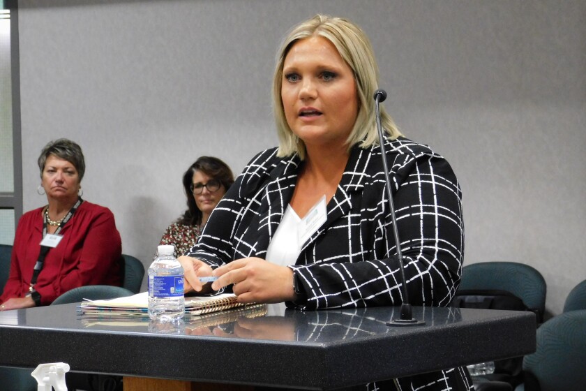 Kelsey Baker chosen as the next Kandiyohi County administrator West Kelsey Baker chosen as the next Kandiyohi County administrator West