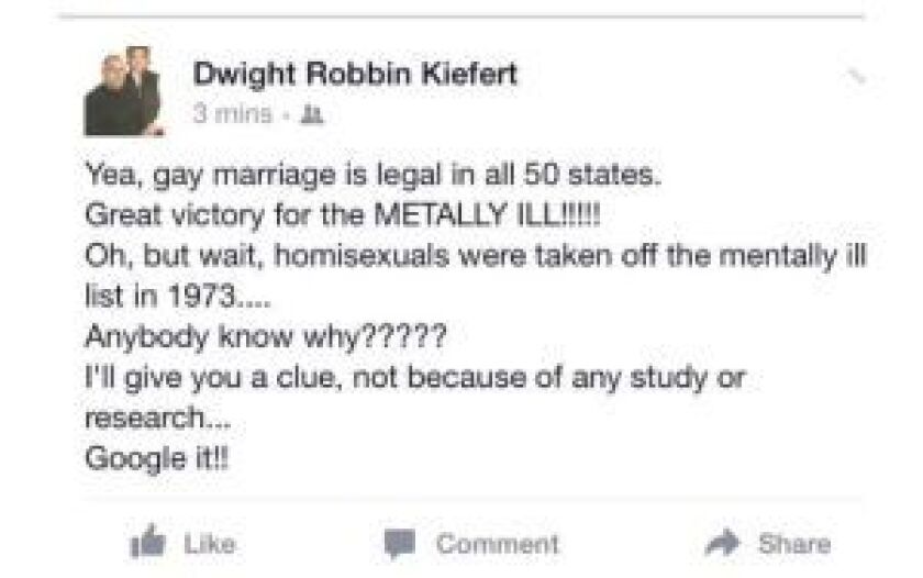 Rep. Dwight Kiefert, R - Valley City