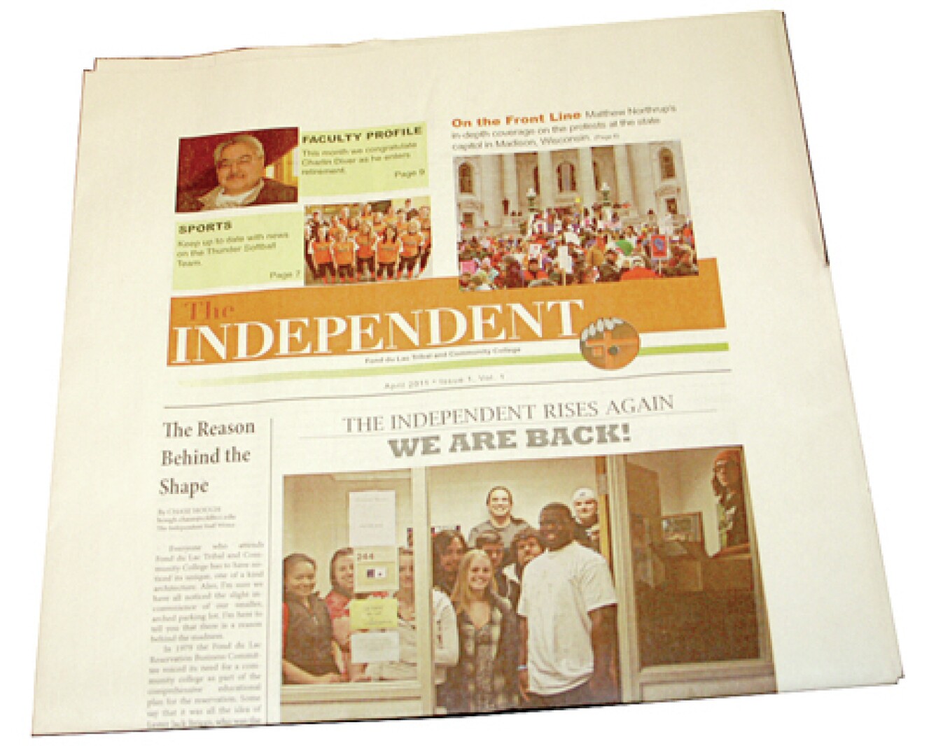 FDLTCC students revive newspaper Cloquet Pine Journal News, weather