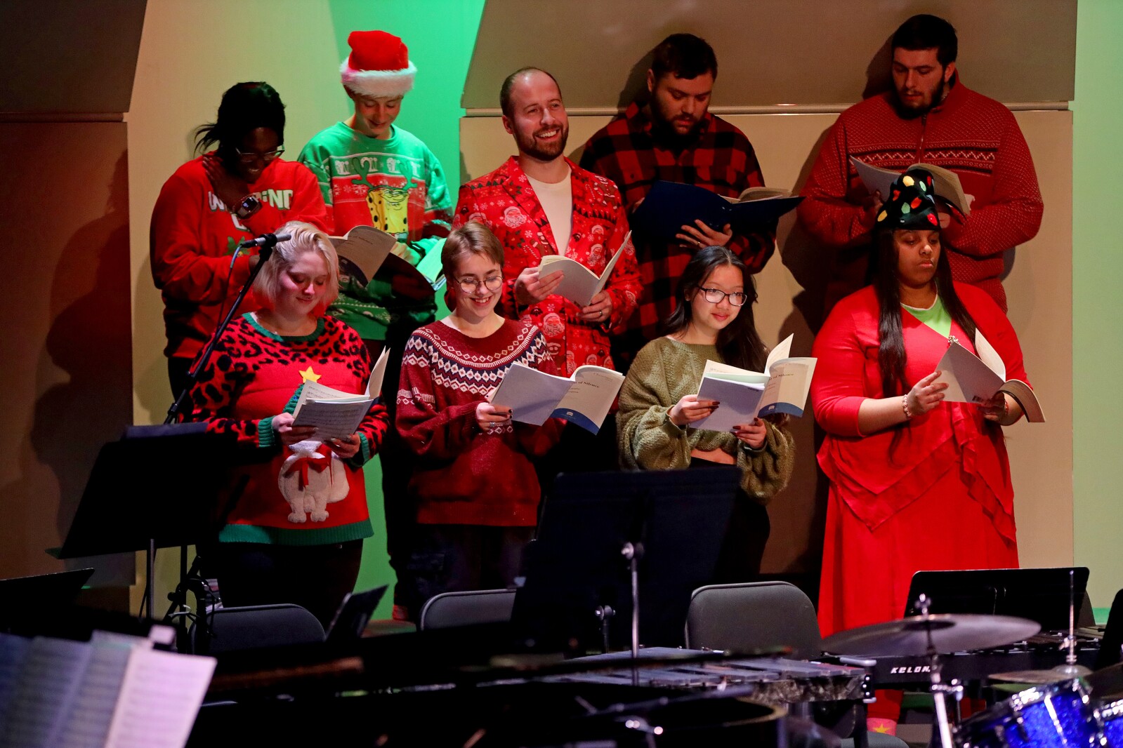 CLC Music Department Holly Jolly and Tuba Christmas on Wednesday, Dec. 7, 2022, at Central Lakes College in Brainerd.