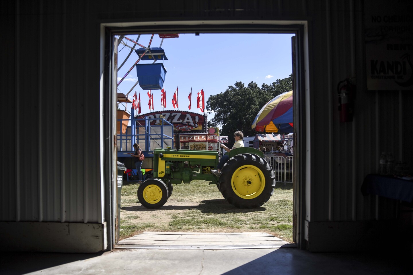 Tractor Parade at the Kandiyohi County Fair West Central Tribune