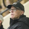 high school boys play ice hockey