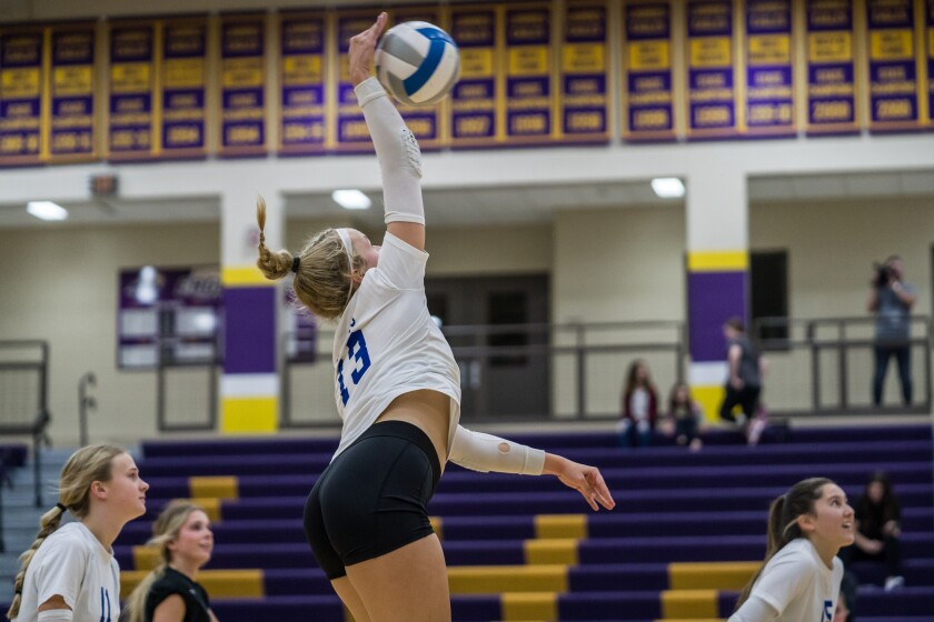 Kasson-Mantorville, Lourdes girls volleyball
