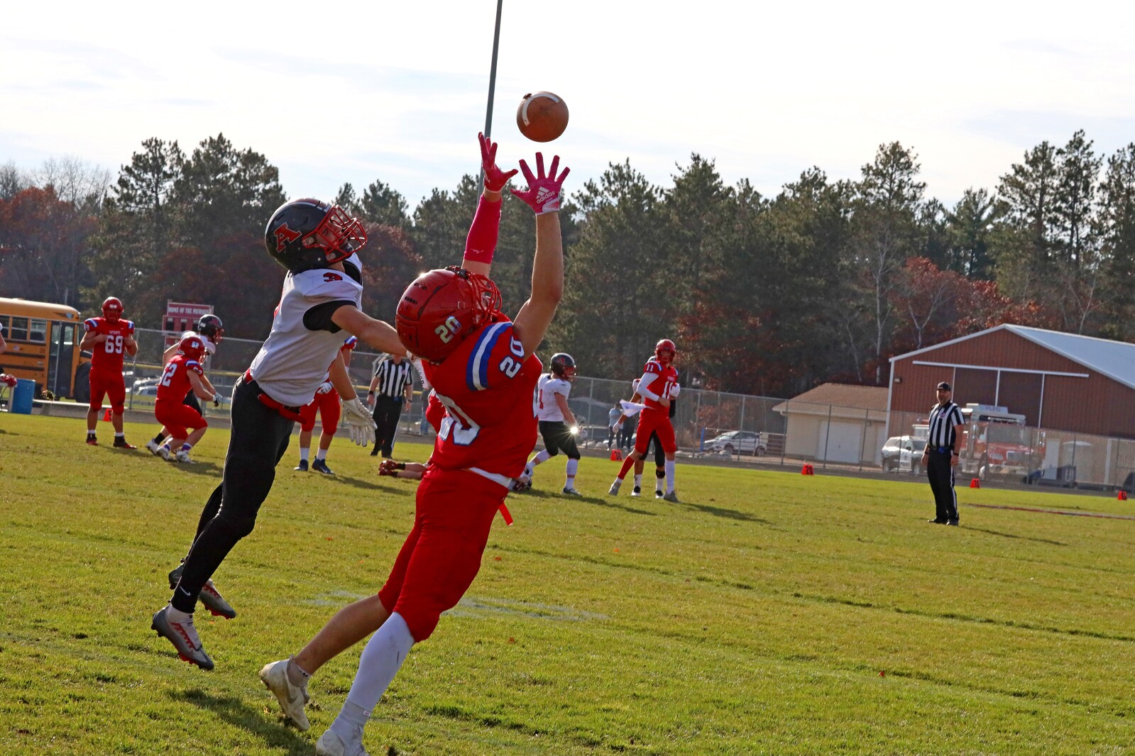 Pequot Lakes against Aitkin Football on Saturday, Oct. 29, 2022, at Pequot Lakes.