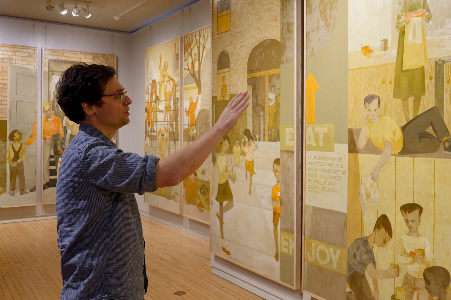 Mark Rourke Artist The Rourke restored a monumental mural by the influential Concordia ...