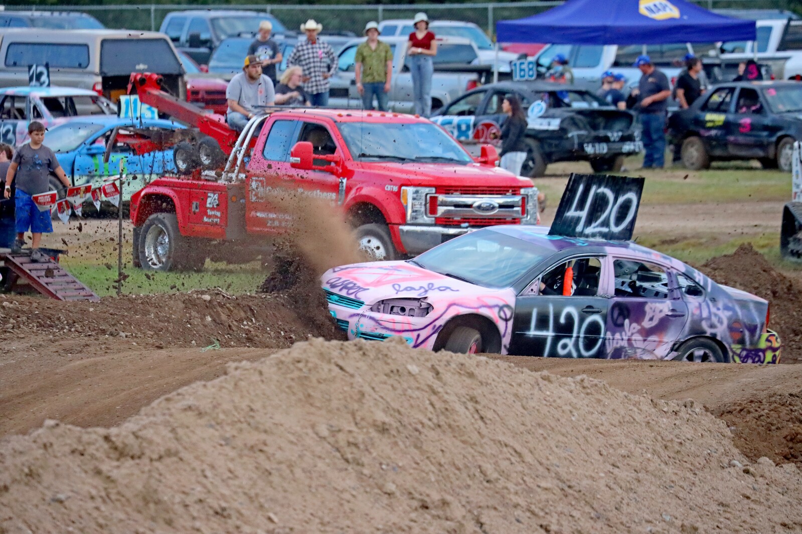 Baja races at the fair Saturday, Aug. 6, 2022, at the Crow Wing County Fair.