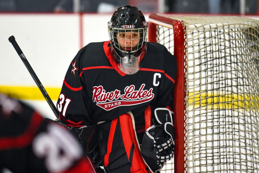 George Roeske Versatility of River Lakes goalie Kaydence Roeske helped her become a D ...