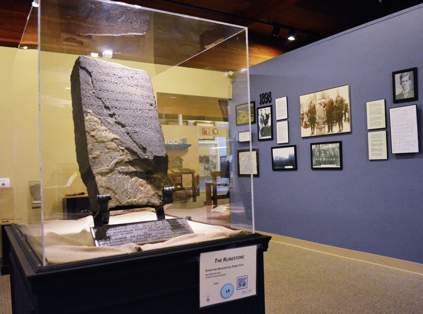 Runestone Mn Runestone Museum makes a splash as roadside attraction - Alexandria ...