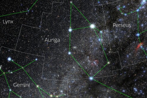 Auriga constellation