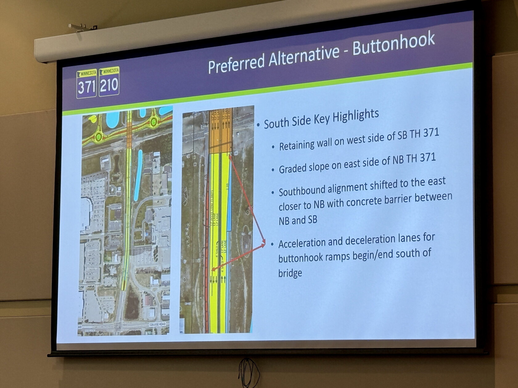 Forum 371 MnDOT lists buttonhook design as preferred option for 371 overpass ...
