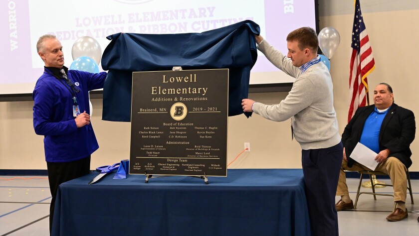 Lowell School Dedication