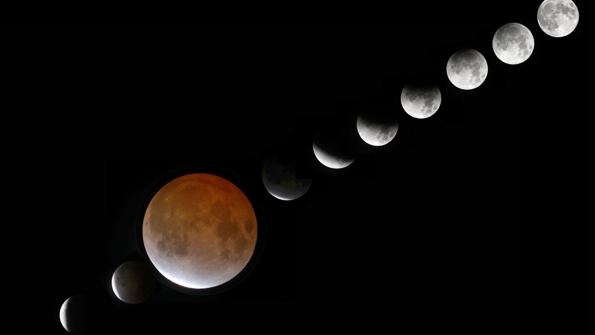 Astro Bob: Watch a colorful total lunar eclipse Sunday night ...