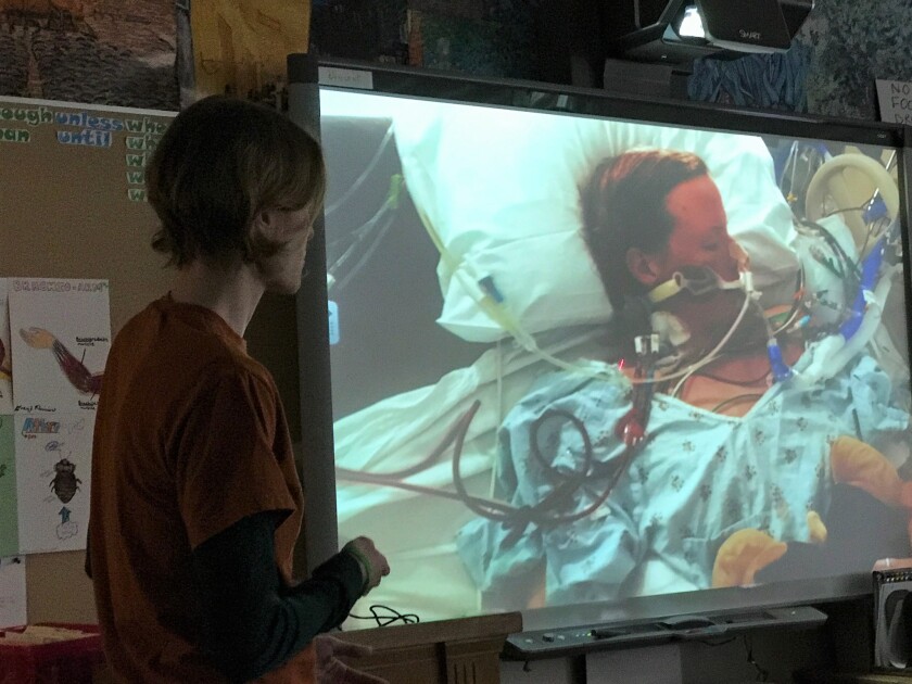 Organ donation talk by Julianne "Montana" Vasichek