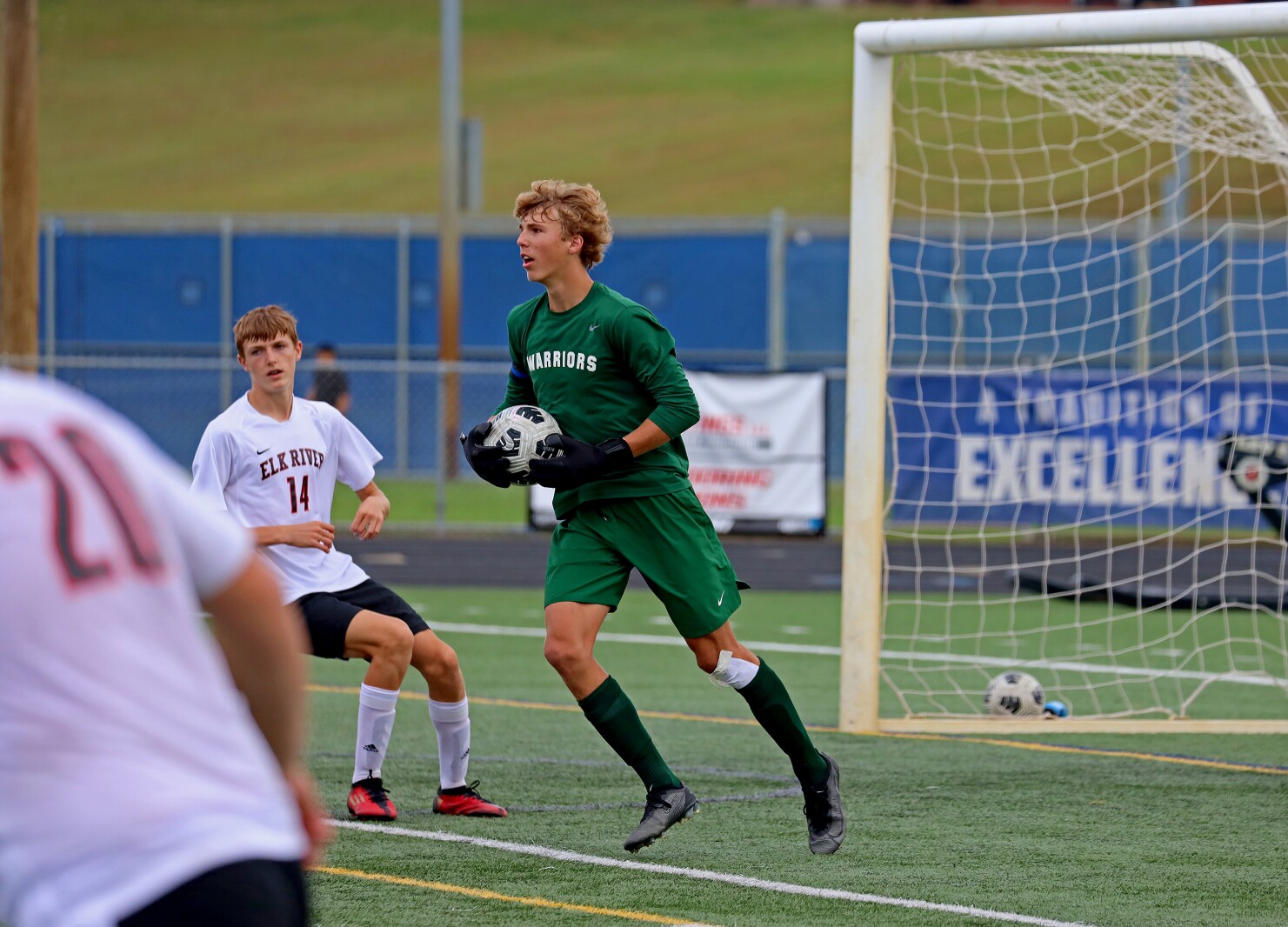 Brainerd Soccer against Elk River on Saturday, Sept. 17, 2022, at Brainerd.