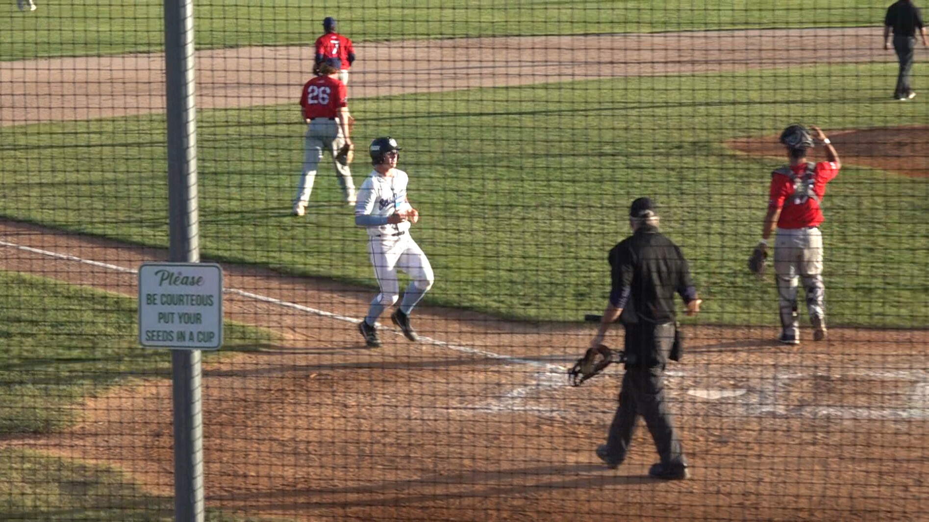 The Spearfish Sasquatch roll over the Capital City Aviators