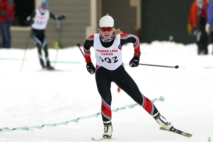Nordic skier.