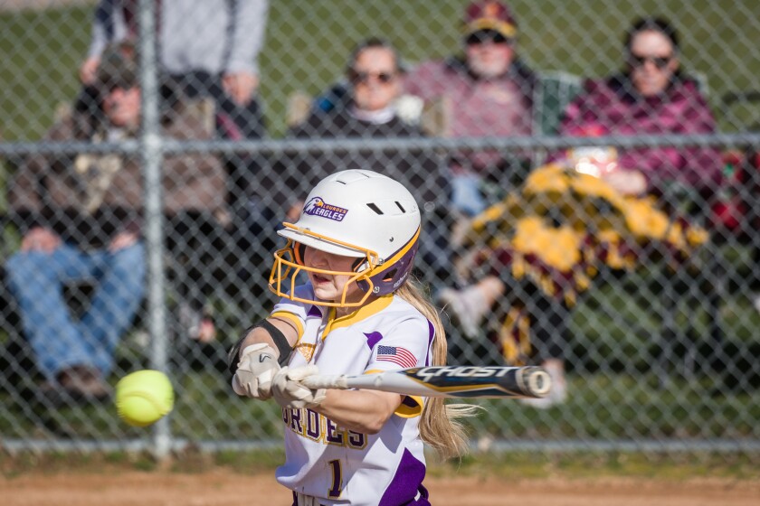 Lourdes, Stewartville softball