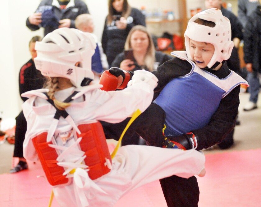 Martial arts sparring