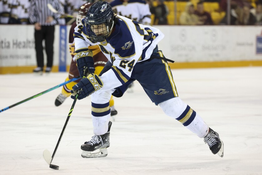 Hermantown boy’s hockey dominates Denfeld, 11-0 to capture Section 7A championship