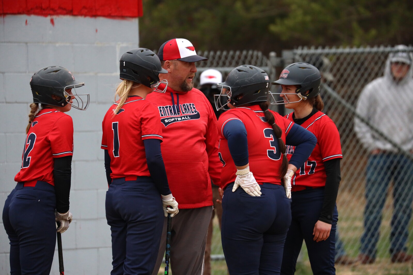 CLC Raiders Softball vs Itasca on Saturday, May 6, 2023, in the Minnesota College Athletic Conference North Division tournament championship game at Brainerd.