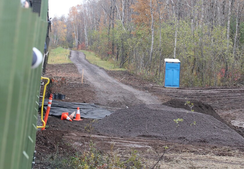 New trail work.