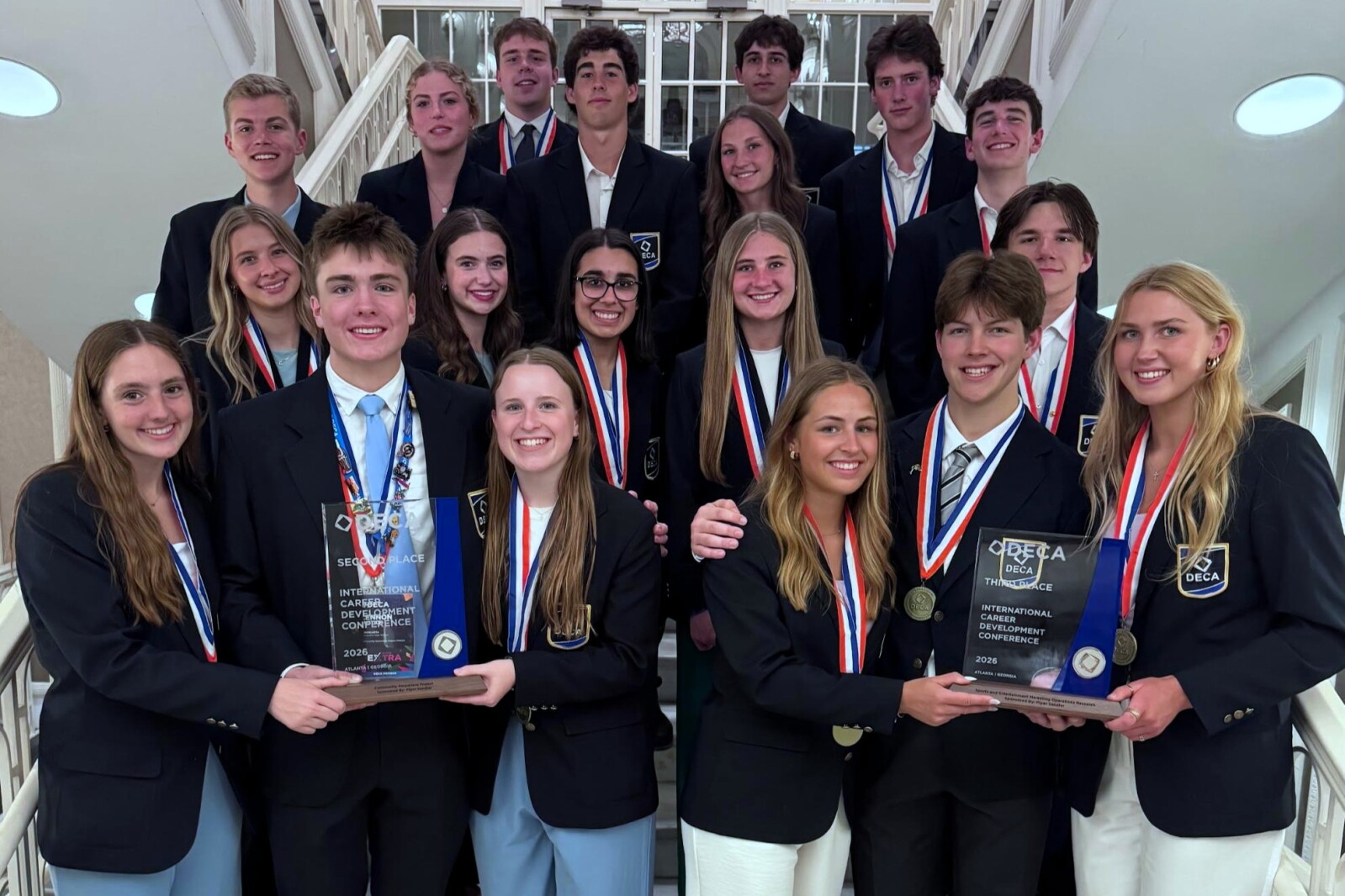 Students Competiting Out of thousands of students competing at international DECA event ...